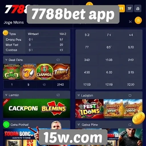 Comparação de jogos disponíveis no 7788bet app